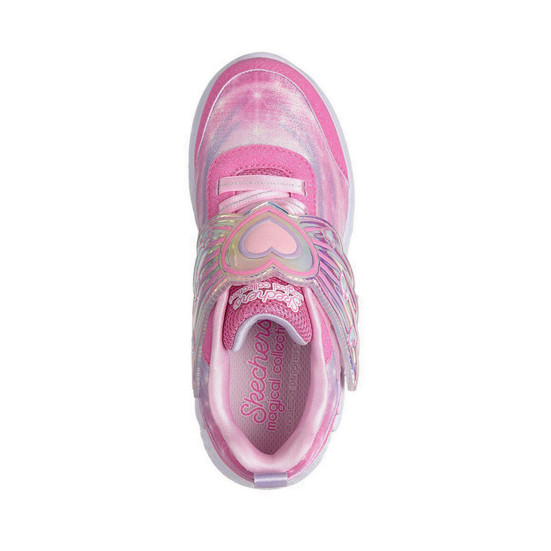 Skechers Dream Racer Girl's Lifestyle Shoes (Grade School / Teen) - Pink