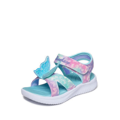 Skechers Jumpsters Sandal Girl's Lifestyle Shoes Play School - Aqua