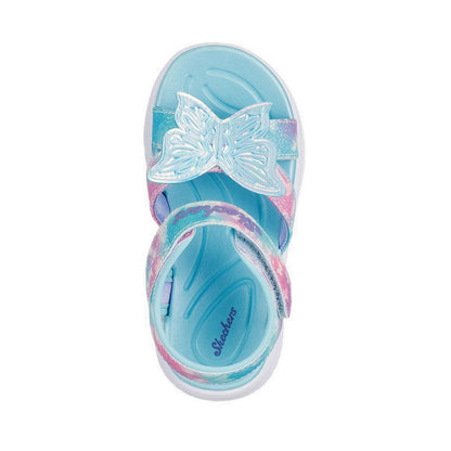 Skechers Jumpsters Sandal Girl's Lifestyle Shoes Play School - Aqua
