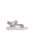 Skechers Heart Lights Girl's Sandal - Silver