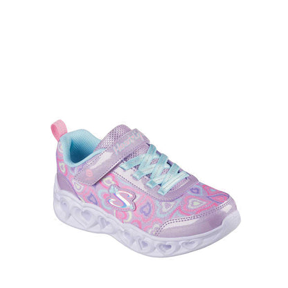 Skechers Heart Lights Girl's Lifestyle Shoes - Lavender
