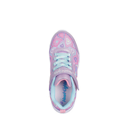 Skechers Heart Lights Girl's Lifestyle Shoes - Lavender