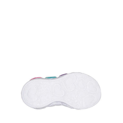 Skechers Enchanted Heart Lights Girl's Lifestyle Shoes - Lavender