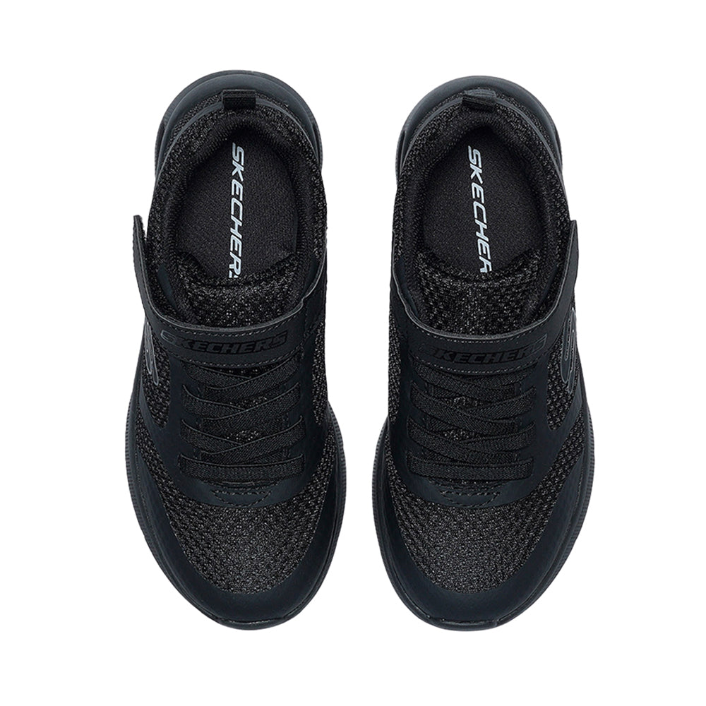 Skechers Microspec Max Girls's Shoes - Black