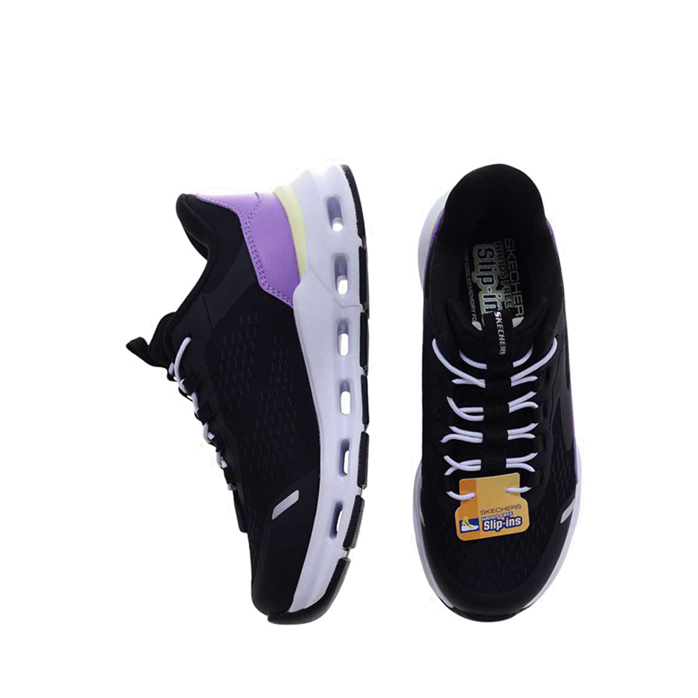 Skechers Slip-Ins Glide-Step + Girl's Lifestyle Shoes - Black