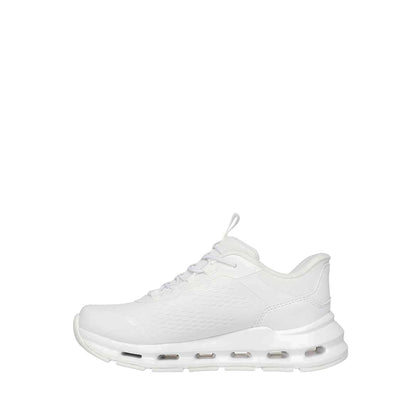 Skechers Slip-Ins Glide-Step + Girl's Lifestyle Shoes - White