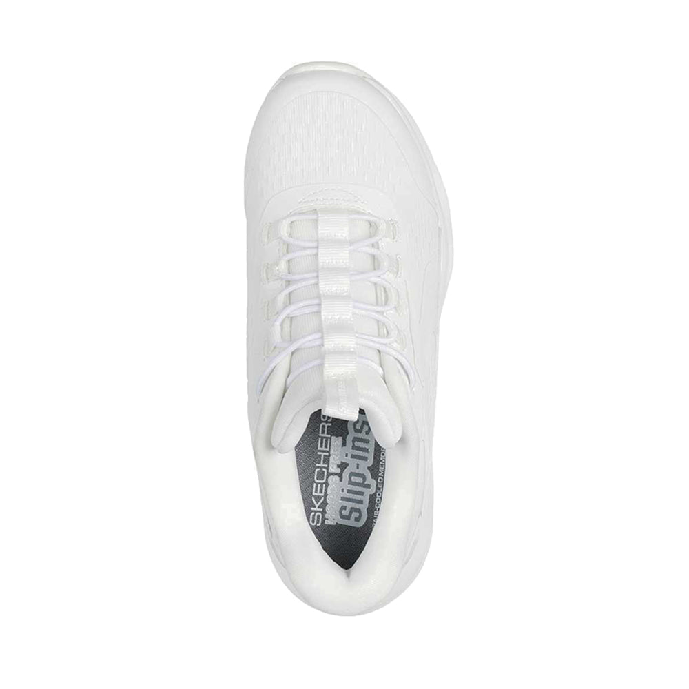 Skechers Slip-Ins Glide-Step + Girl's Lifestyle Shoes - White