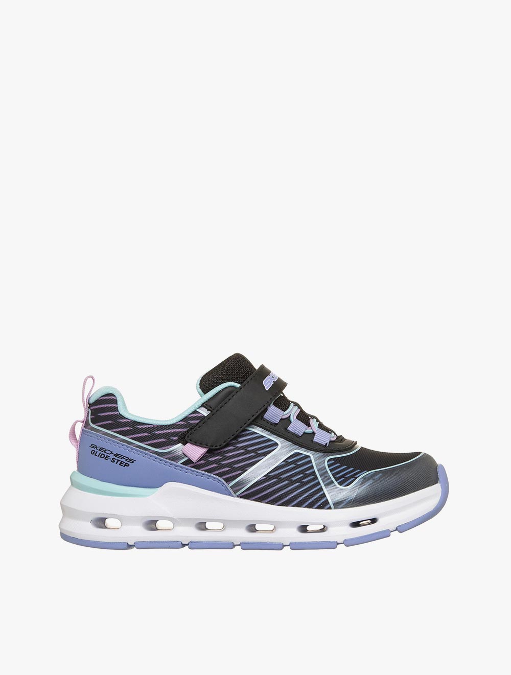 Skechers Glide-Step + Girl's Lifestyle Shoes Grade School - Black