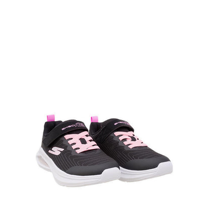 Skechers Microspec Max Velocity Girl's Lifestyle Shoes (Grade School / Teen) - Black