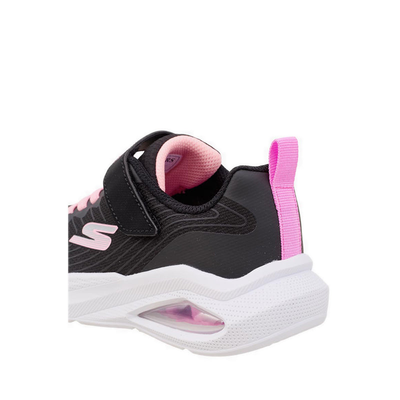 Skechers Microspec Max Velocity Girl's Lifestyle Shoes (Grade School / Teen) - Black