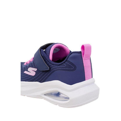 Skechers Microspec Max Velocity Girl's Lifestyle Shoes (Grade School / Teen) - Navy