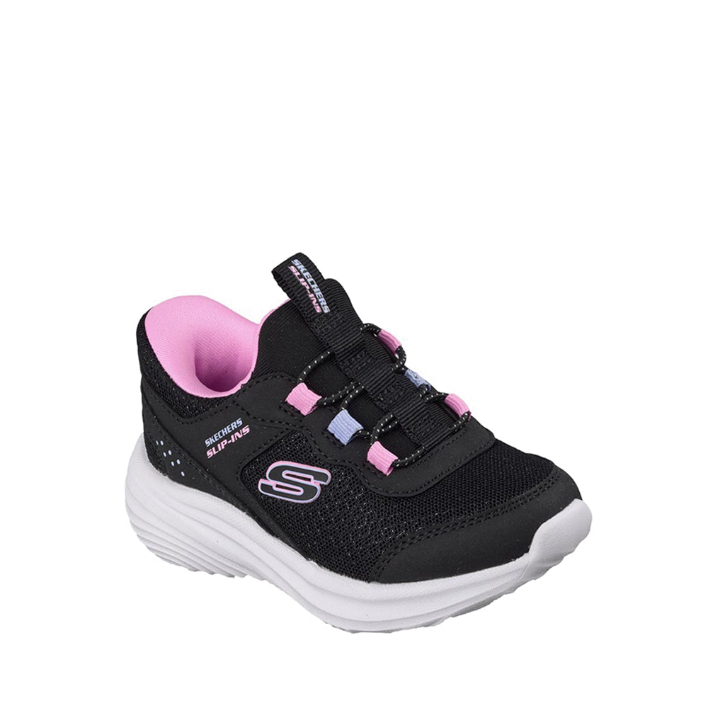 Skechers Slip-Ins Bounder Pro Girl's Training Shoes - Black