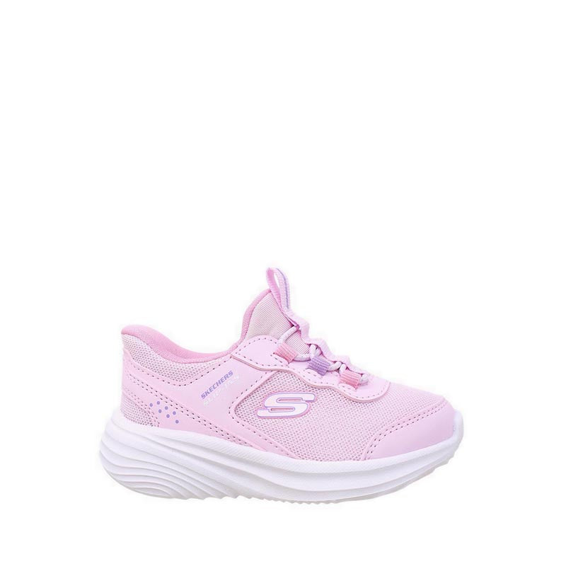 Skechers Slip-Ins Bounder Pro Girl's Training Shoes (Play School) - Pink