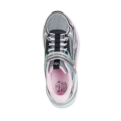 Skechers S2K Girl's Lifestyle Shoes - Silver