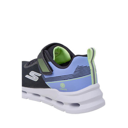 Skechers Glide-Step Lights Girl's Lifestyle Shoes (Grade School / Teen)  - Black