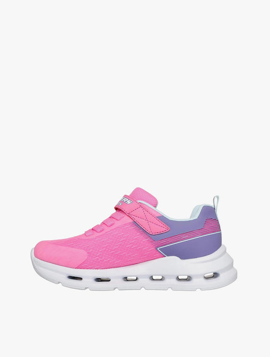 Skechers Glide-Step Lights Girl's Lifestyle Shoes Grade School - Pink