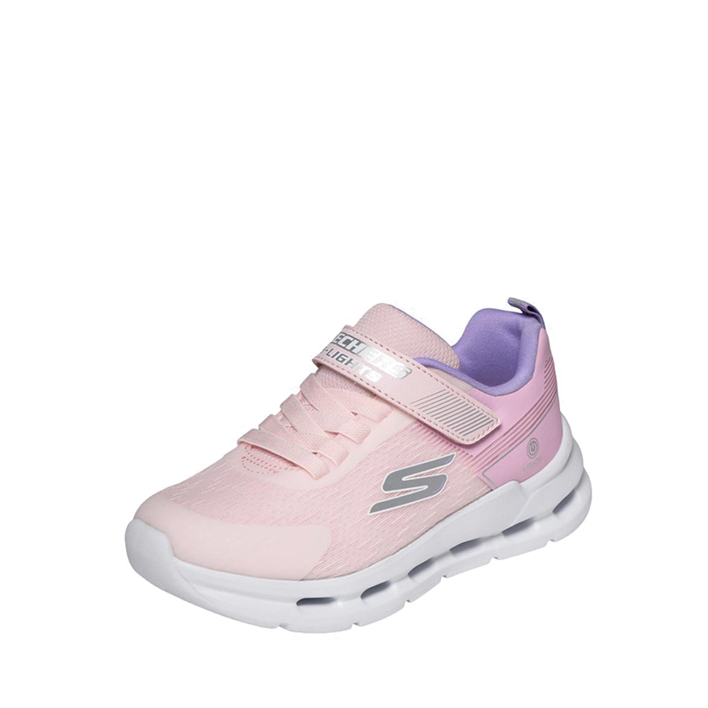 Skechers Glide-Step Lights Girl's Lifestyle Shoes - Pink