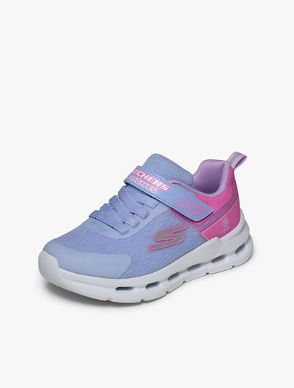 Skechers Glide-Step Lights Girl's Lifestyle Shoes Grade School - Lavender