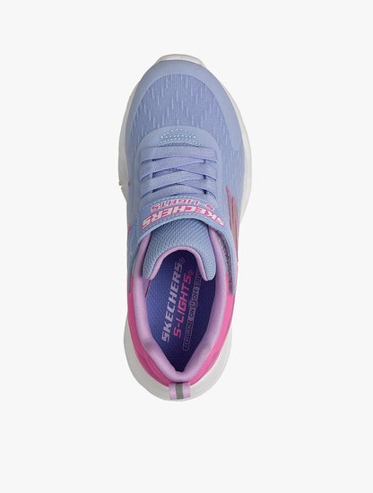 Skechers Glide-Step Lights Girl's Lifestyle Shoes Grade School - Lavender
