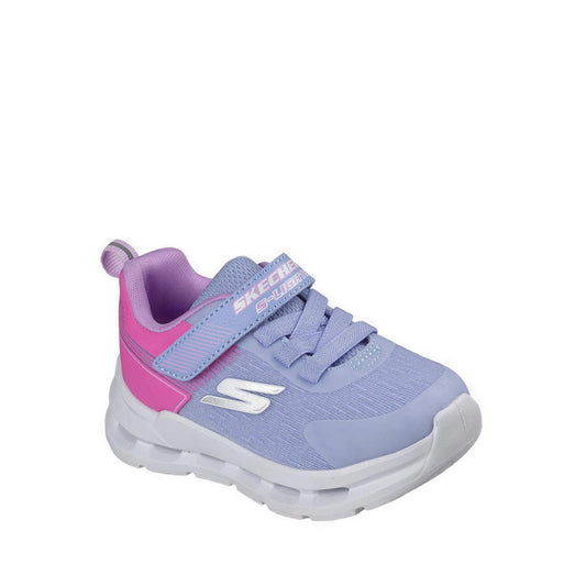 Skechers Glide-Step Lights Girl's Shoes (Play School) - Lavender