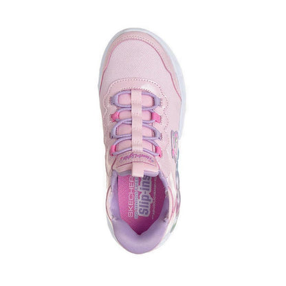 Skechers Slip-Ins Infinite Heart Lights Girl's Lifestyle Shoes - Pink