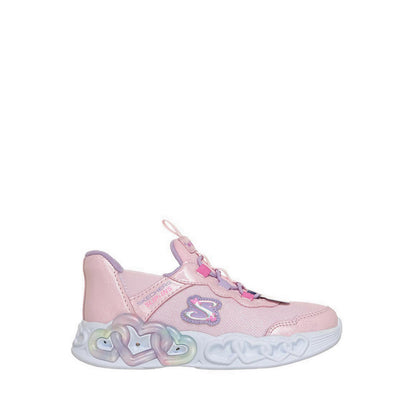 Skechers Infinite Heart Lights Girl's Lifestyle Shoes - Pink