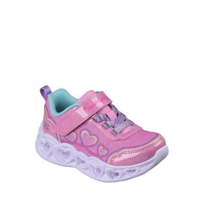 Skechers Heart Lights Girl's Lifestyle Shoes - Pink (Play School)