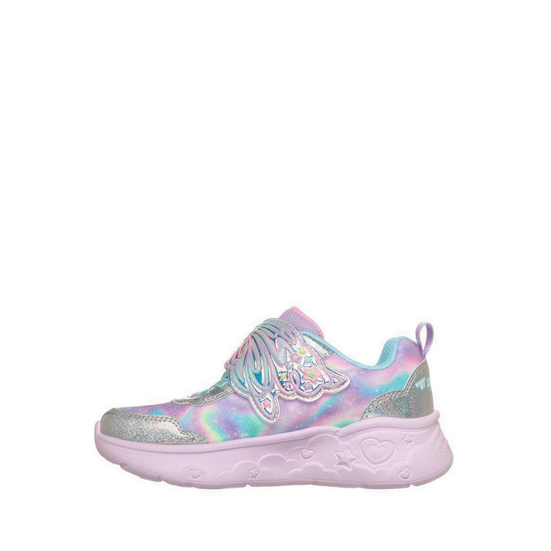 Skechers Dream Spark Girls's Lifestyle Shoes (Grade School / Teen) - Silver