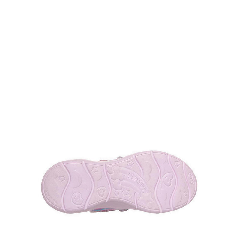 Skechers Dream Spark Girls's Lifestyle Shoes (Grade School / Teen) - Silver