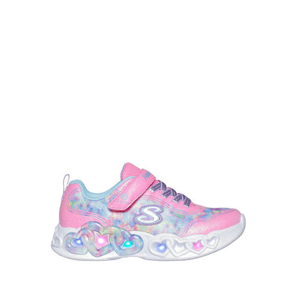 Skechers Infinite Heart Lights Girl's Shoes - Pink