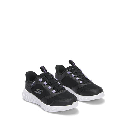Skechers Slip-Ins Go Run 400 V2 Girls's Lifestyle Shoes - Black