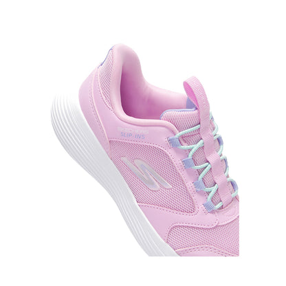 Skechers Slip-Ins Go Run 400 V2 Girls's Lifestyle Shoes - Pink