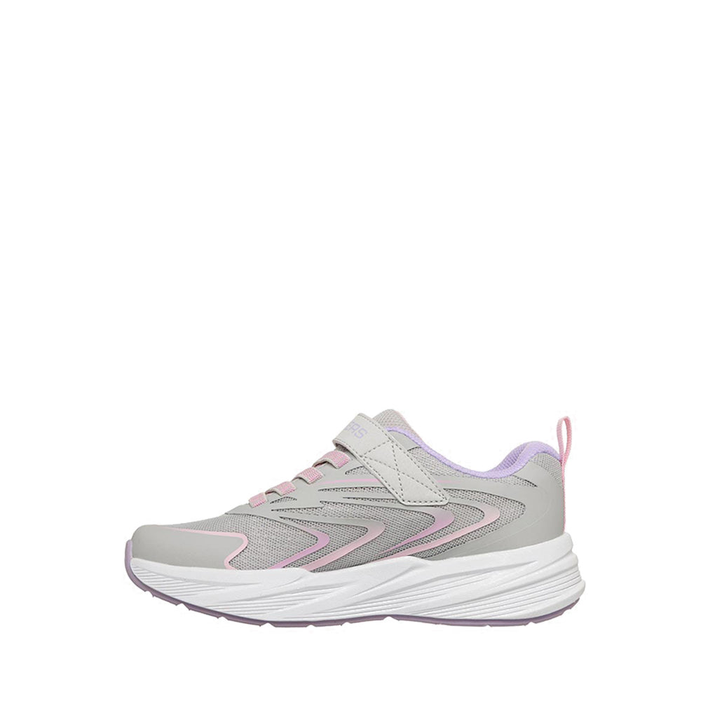 Skechers Microspec Tread Girl's Lifestyle Shoes - Grey
