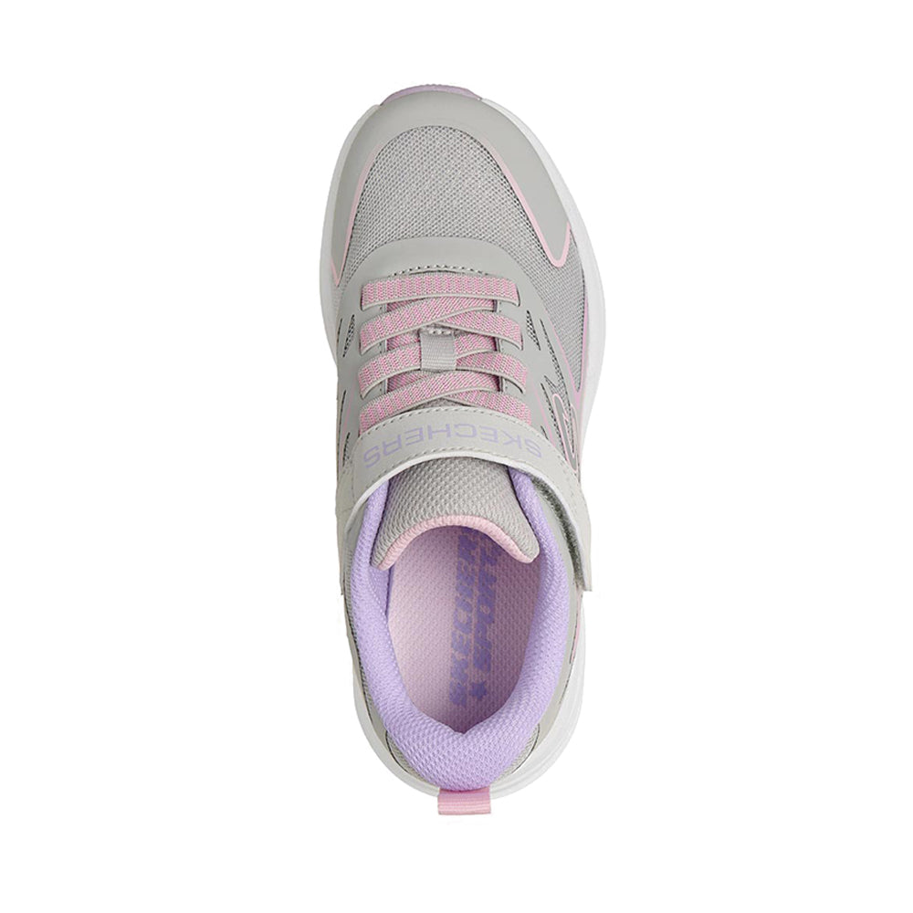 Skechers Microspec Tread Girl's Lifestyle Shoes - Grey