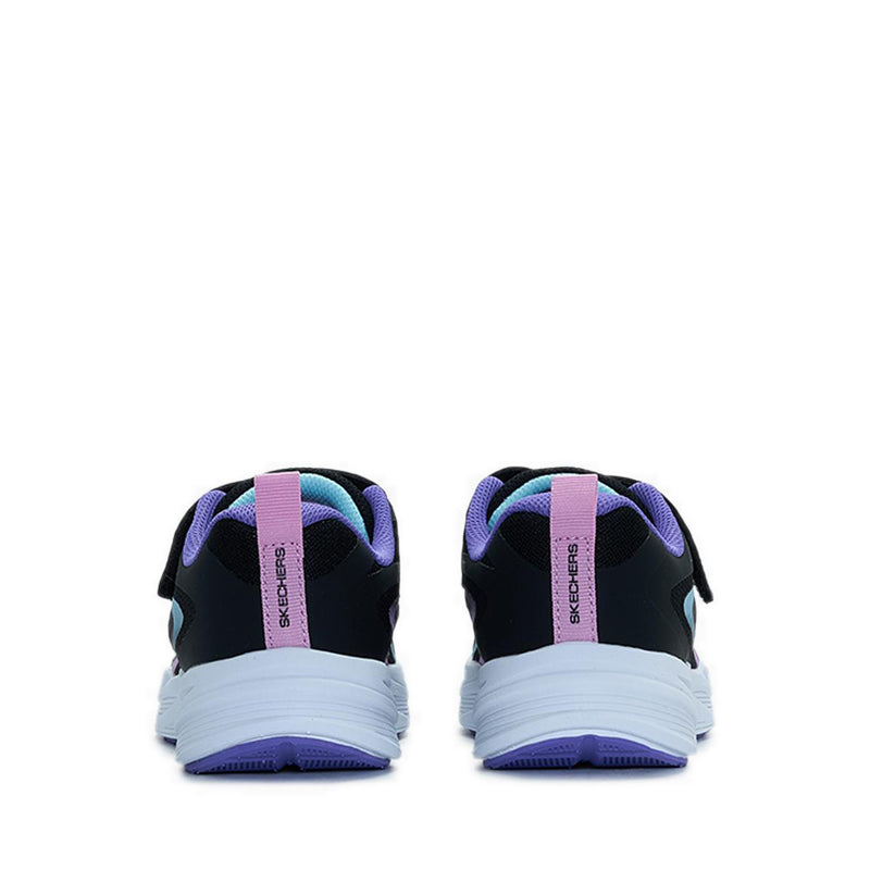 Skechers Microspec Tread Girl's Lifestyle Shoes - Black