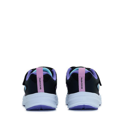 Skechers Microspec Tread Girl's Lifestyle Shoes - Black