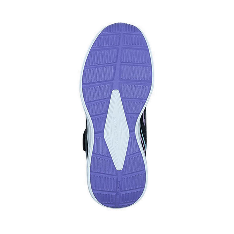 Skechers Microspec Tread Girl's Lifestyle Shoes - Black
