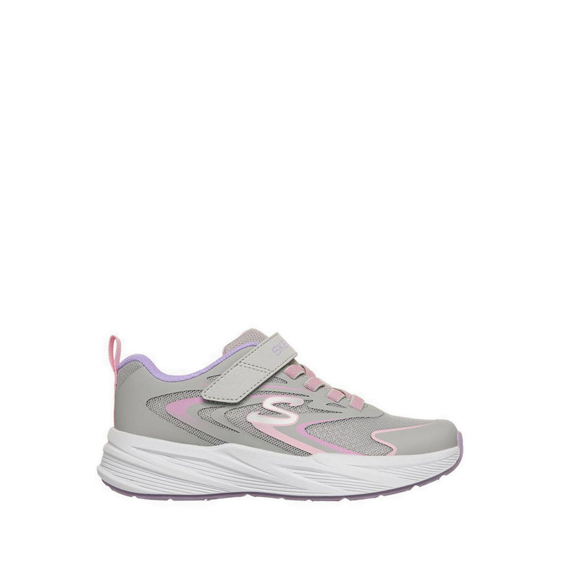 Skechers Microspec Tread Girl's Lifestyle Shoes - Grey