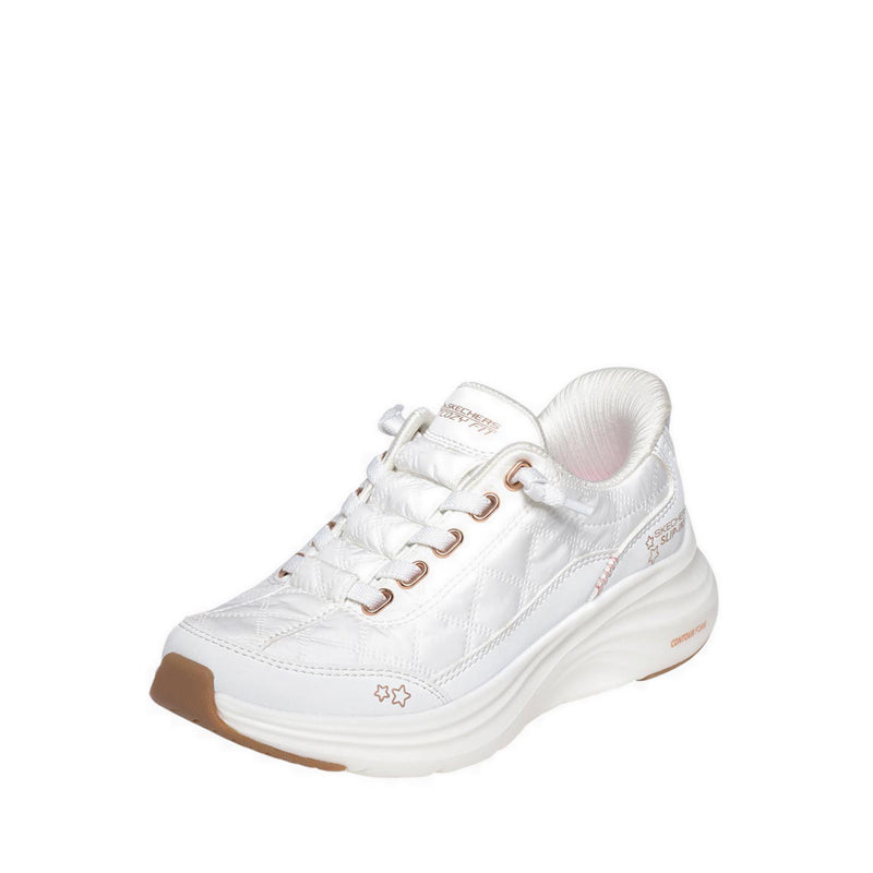 Skechers Slip-Ins Contour Foam Girl's Lifestyle Shoes - White