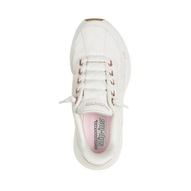 Skechers Slip-Ins Contour Foam Girl's Lifestyle Shoes - White