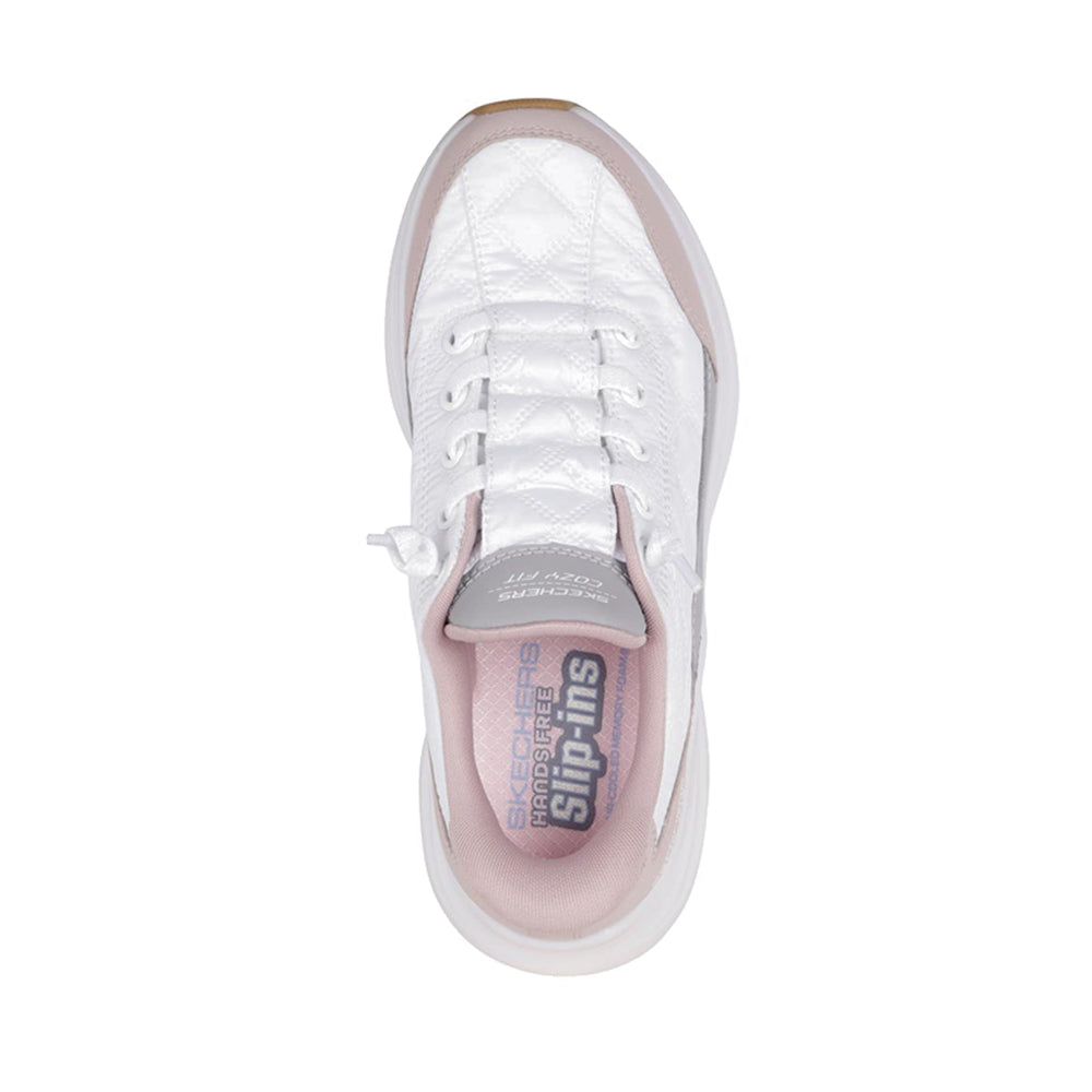 Skechers Slip-Ins Contour Foam Girl's Lifestyle Shoes - White