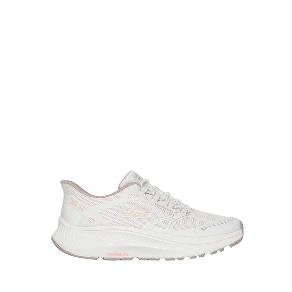 Skechers Slip-Ins Go Run Consistent 2.0 Girl's Lifestyle Shoes - Natural