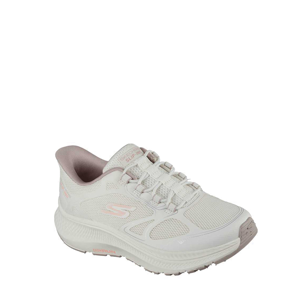 Skechers Slip-Ins Go Run Consistent 2.0 Girl's Lifestyle Shoes - Natural