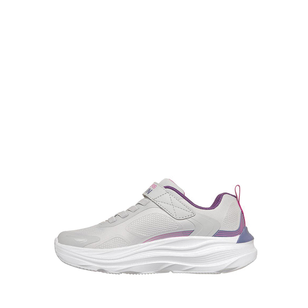 Skechers Max Run Girl's Lifestyle Shoes - Grey