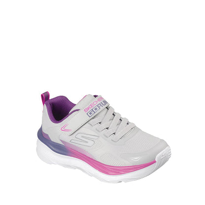 Skechers Max Run Girl's Lifestyle Shoes - Grey