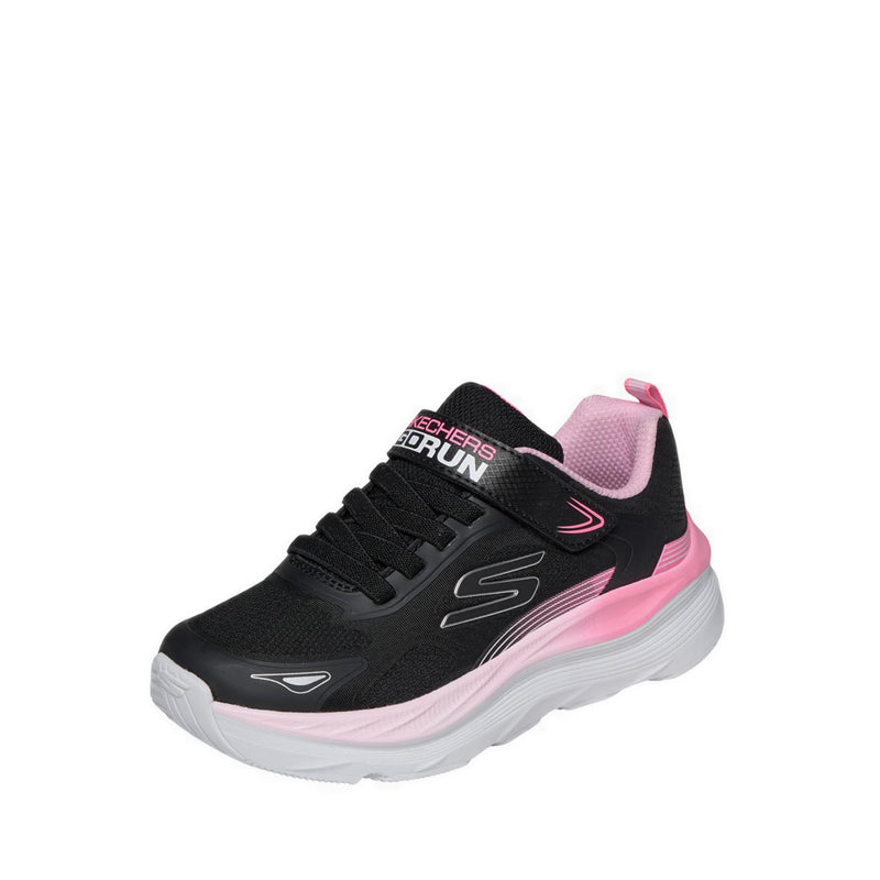 Skechers Max Run Girl's Lifestyle Shoes - Black