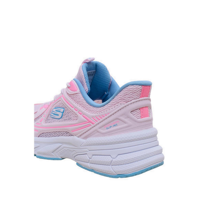Skechers Slip-Ins Retro-Graph Girl's Leisure Shoes (Teen) - Pink