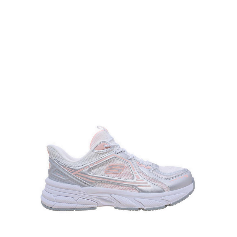 Skechers Slip-Ins Retro-Graph Girl's Leisure Shoes (Teen) - Silver