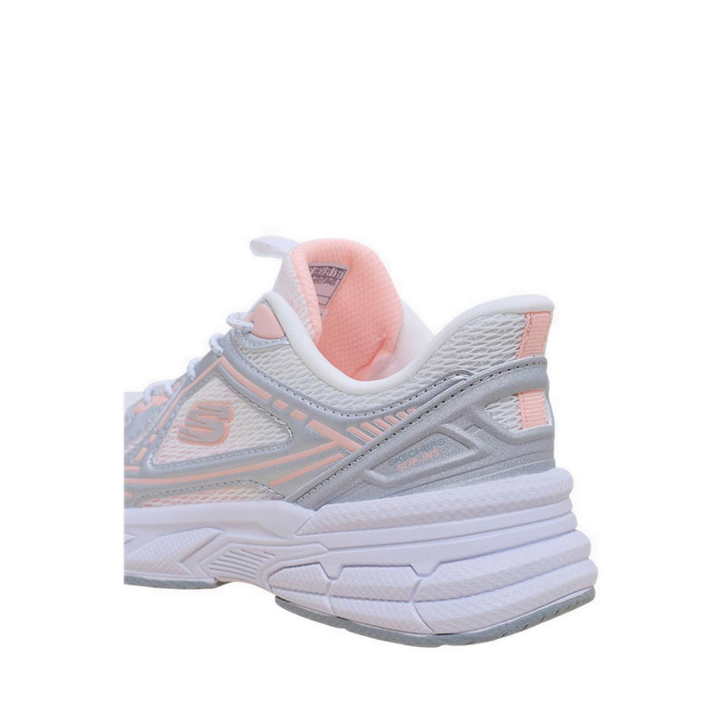 Skechers Slip-Ins Retro-Graph Girl's Leisure Shoes (Teen) - Silver