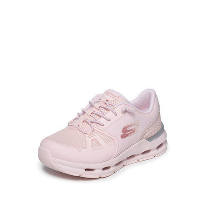 Skechers Glide-Step + Girl's Lifestyle Shoes (Grade School/Teen) - Pink